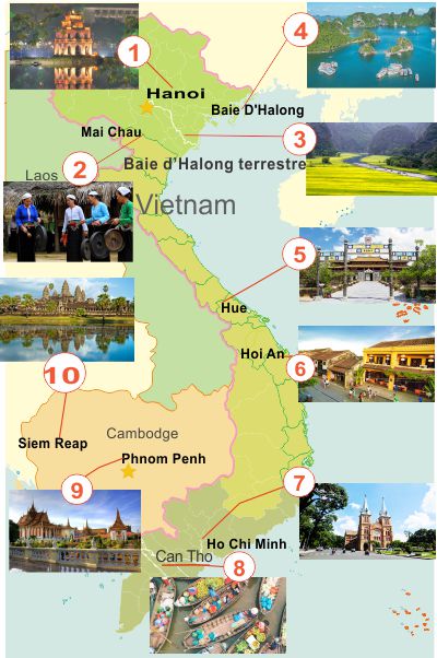 DUO Vietnam Cambodge – 19 jours